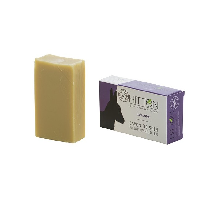 Savon au lait d'ânesse bio Lavande