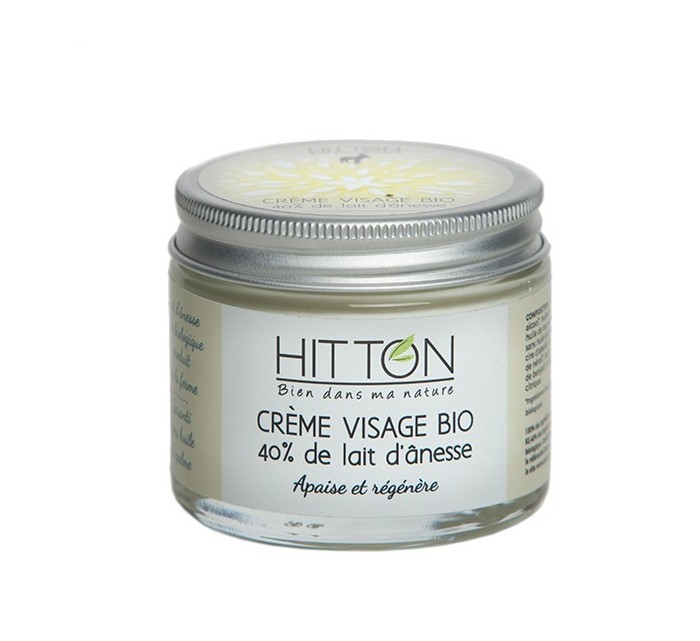 Organic donkey milk facial cream