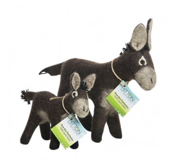 Famille Ânes Peluche