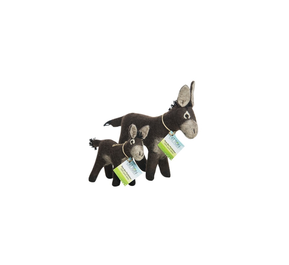 Donkey family cuddly toys