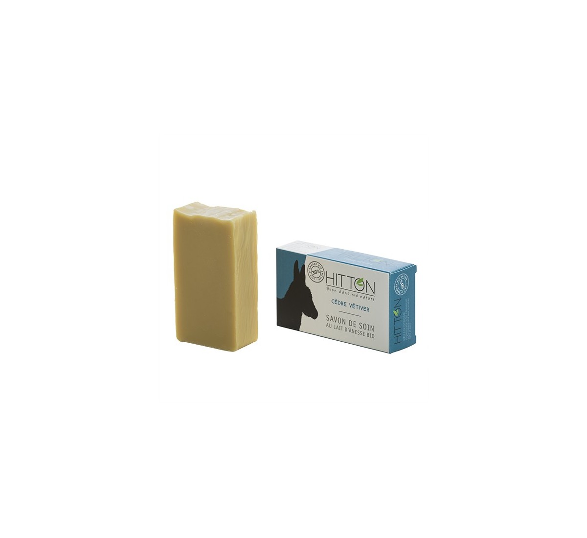 Organic donkey milk soap cedarwood and vetiver