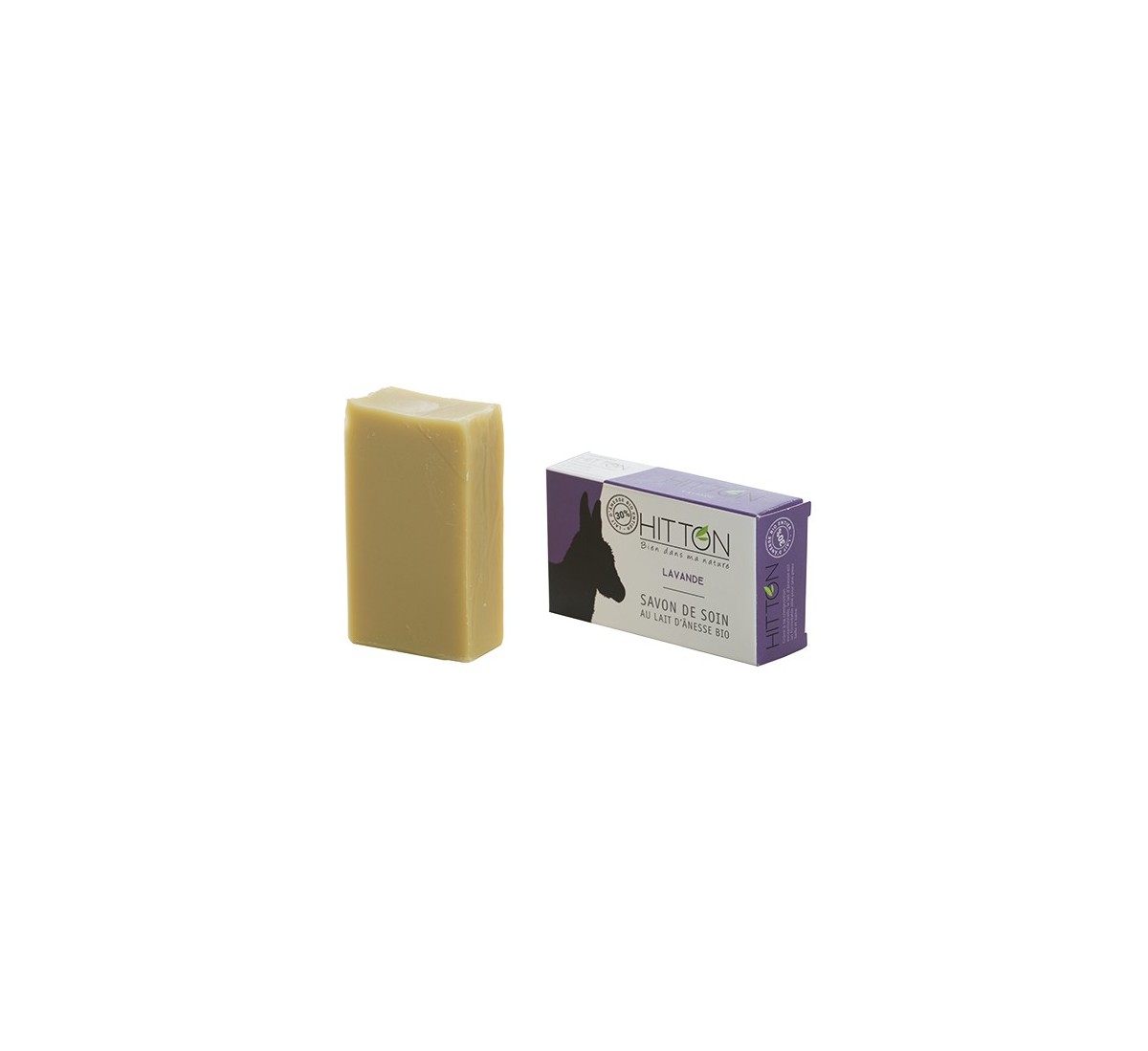 Savon au lait d'ânesse bio Lavande