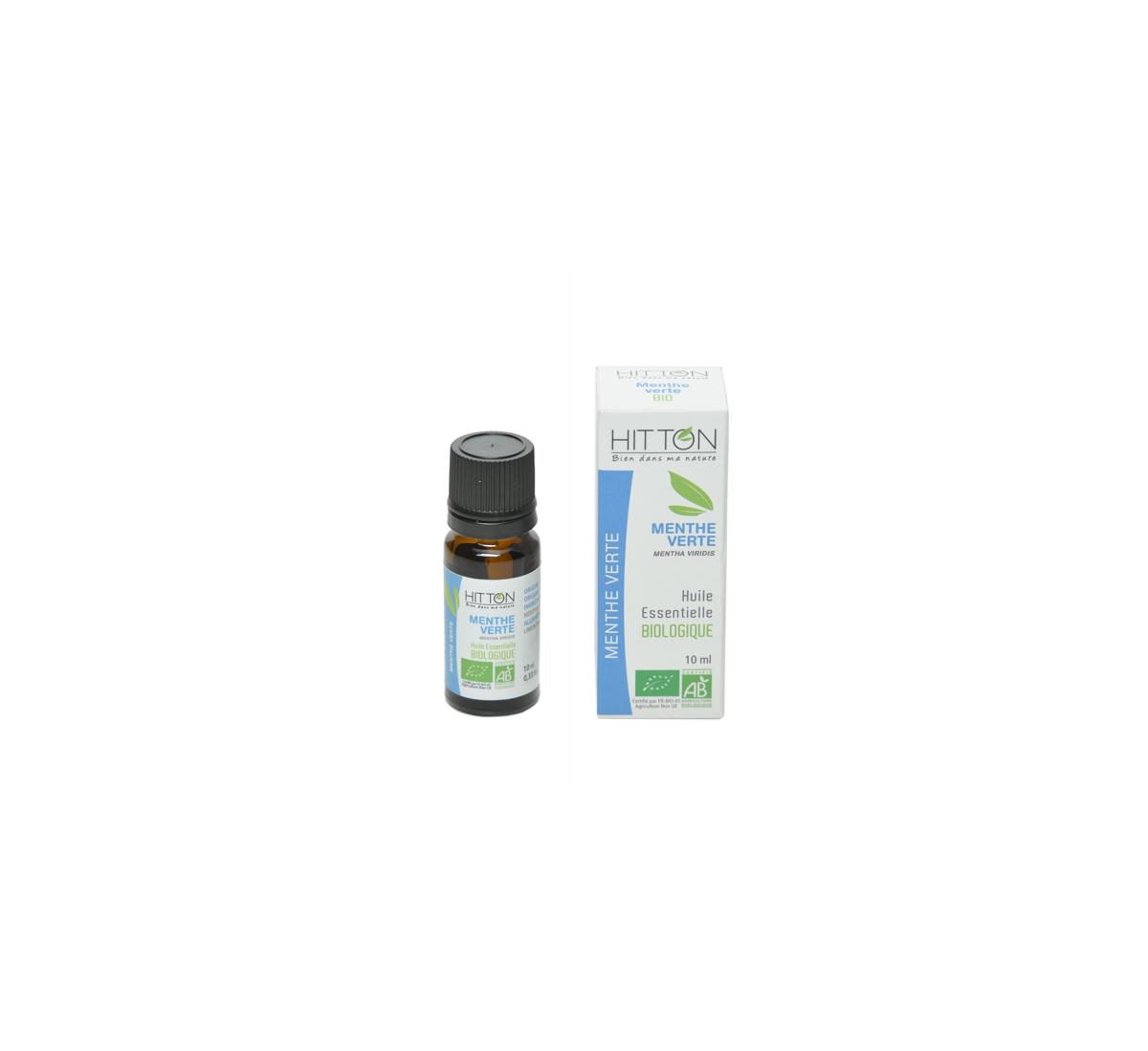 Organic green mint essential oil 10 ml