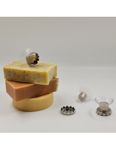 Box of 3 magnetic soap holders 2