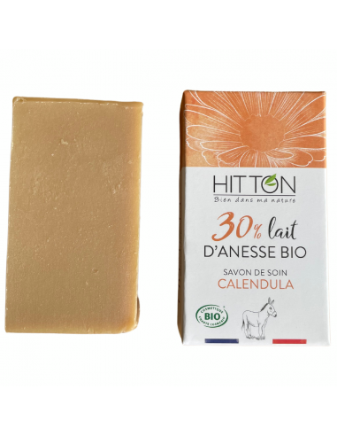 Savon au lait d'ânesse calendula