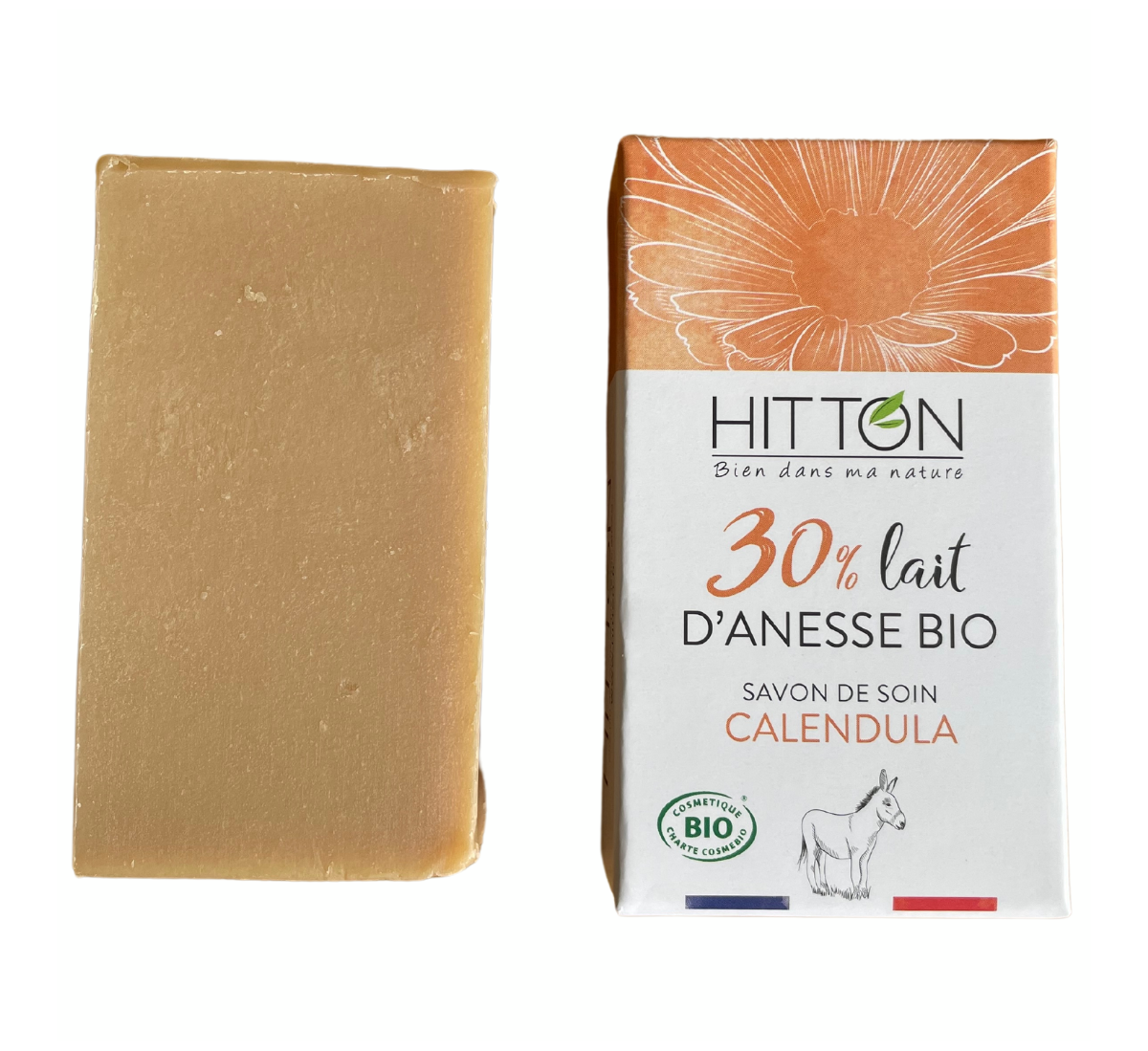 Savon au lait d'ânesse calendula
