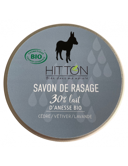 savon de rasage au lait d'ânesse