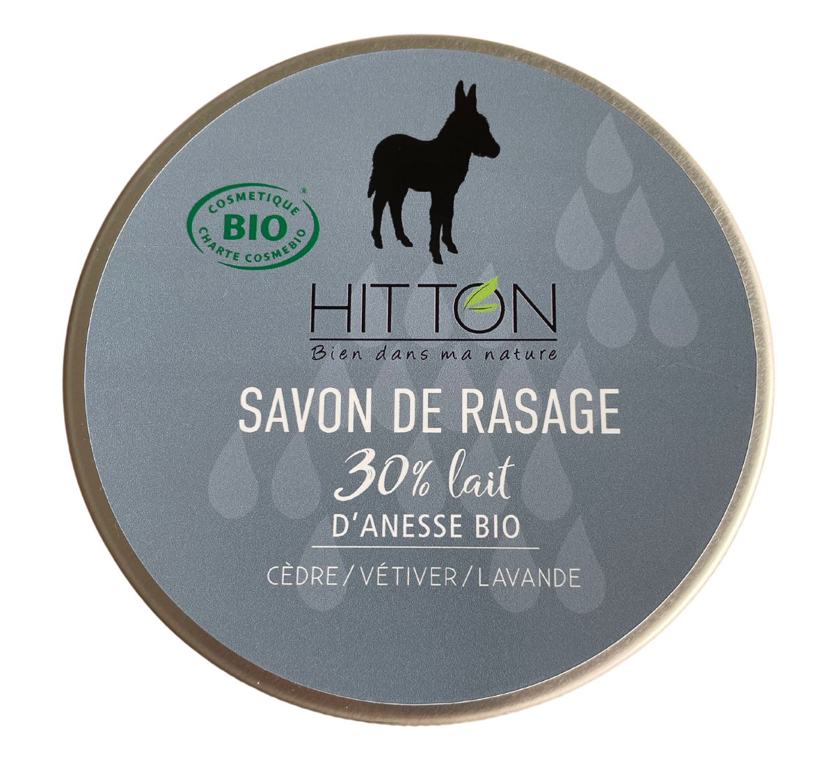 Organic donkey milk shaving soap box | Hitton