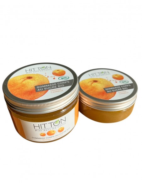 Gommage corps au sucre - cannelle / orange - Hitton