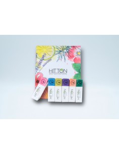 Coffret 6 savons au lait d'ânesse bio Hitton 2
