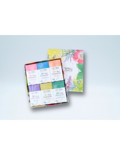 Coffret 6 savons au lait d'ânesse bio Hitton