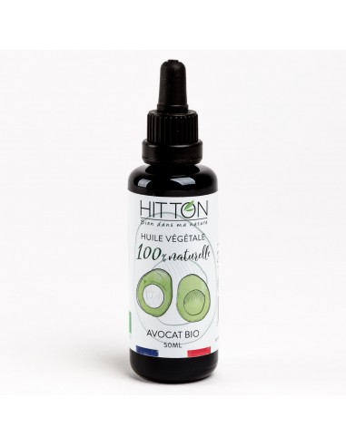 Huile végétale d'avocat Bio 50ml