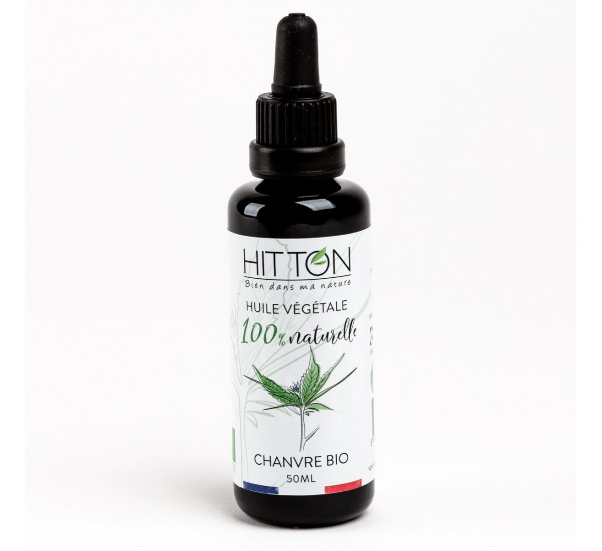 Huile végétale de chanvre Bio 50ml