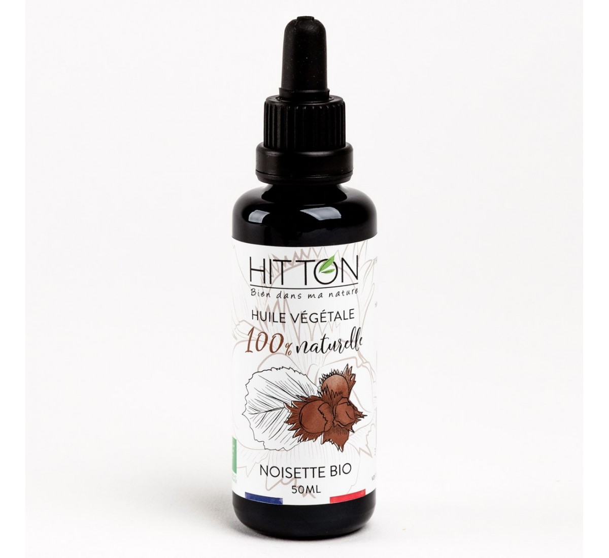 Organic hazelnut oil 50 ml| Hitton