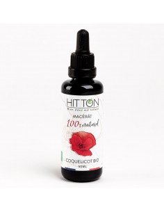 Macérât de coquelicot Bio 50ml