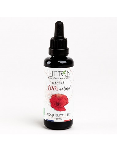 Macérât de coquelicot Bio 50ml