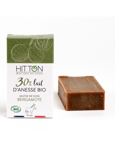 Organic donkey milk soap - Bergamot