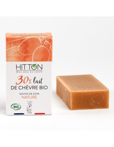 Savon au lait de chèvre bio - nature