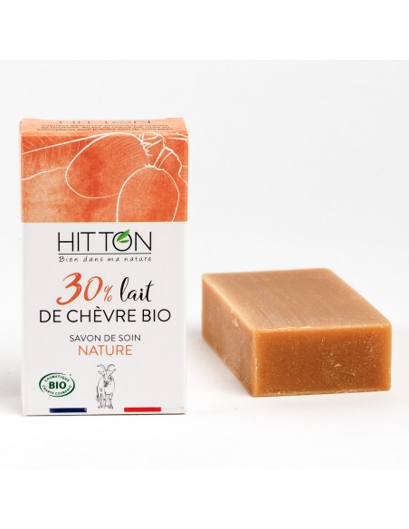 Savon au lait de chèvre bio - nature