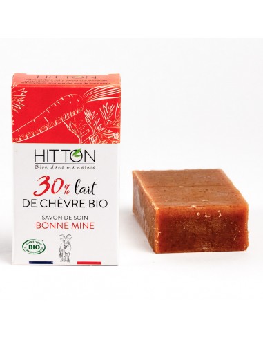 Savon au lait de chèvre bio - Bonne mine