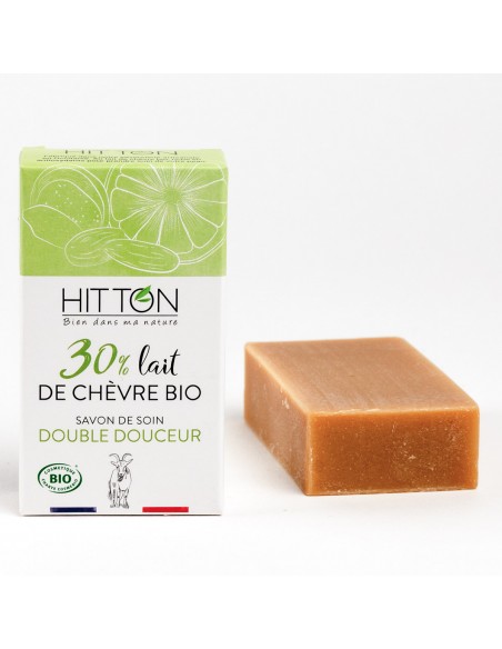 Savon au lait de chèvre bio - Double douceur