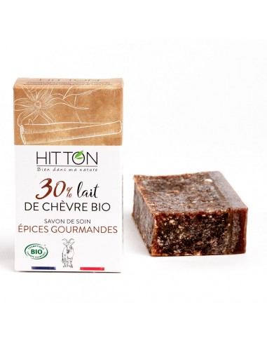 Savon au lait de chèvre bio - Epices gourmandes