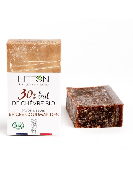 Savon au lait de chèvre bio - Epices gourmandes