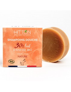 shampoing douche au lait d'ânesse bio - karité ricin