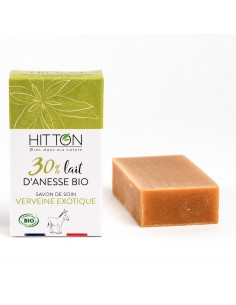 Savon au lait d'ânesse bio - verveine exotique