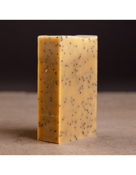 Savon au lait d'ânesse bio exfoliant lavande patchouli