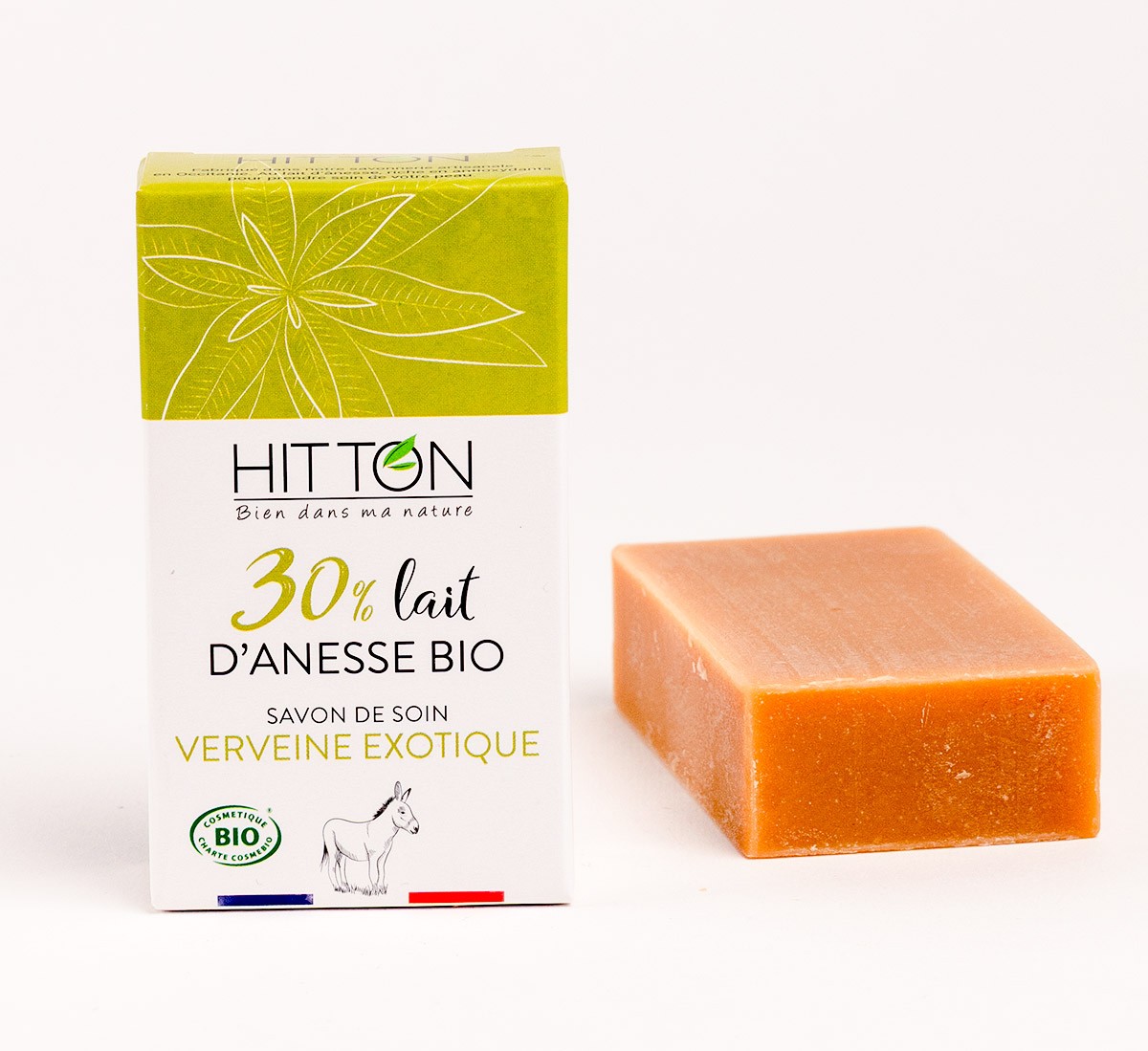Savon au lait d'ânesse bio - verveine exotique