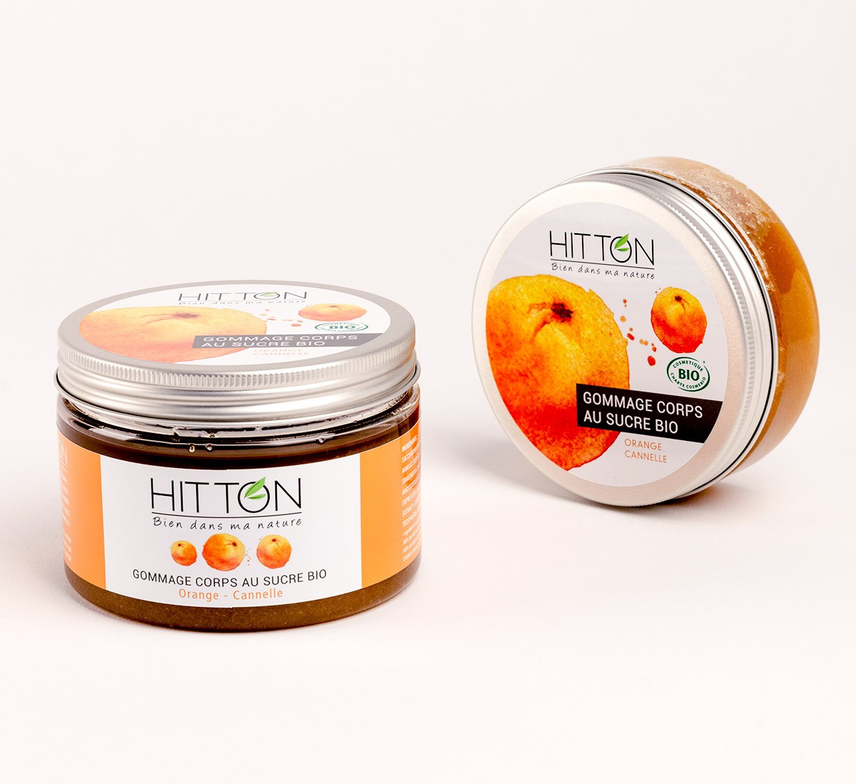 Sugar body scrub - Cinnamon/orange | Hitton Farm