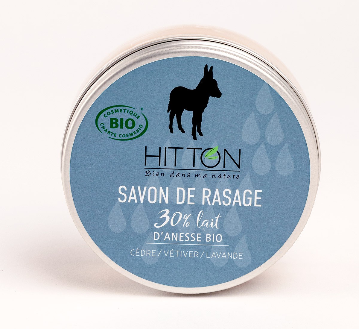 Savon de rasage au lait d'ânesse bio
