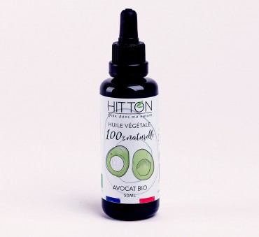 Huile végétale d'avocat Bio 50ml