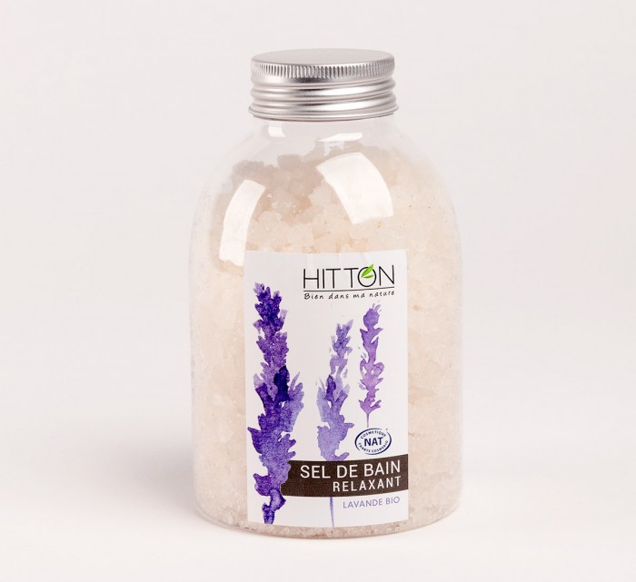 Sel de bain à la lavande bio
