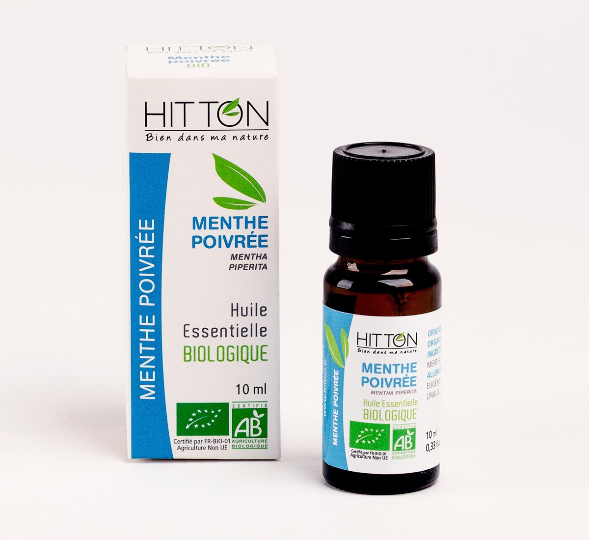 Huile essentielle de menthe poivrée bio 10 ml