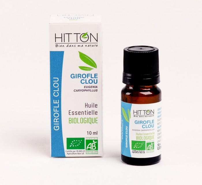 Huile essentielle de clou de girofle bio 10 ml