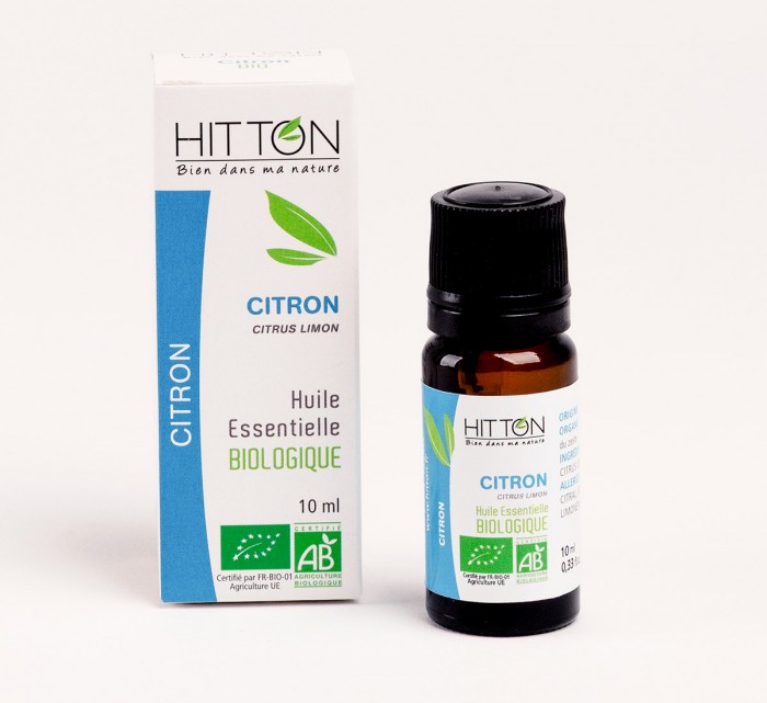Organic lemon essential oil 10 ml| Hitton