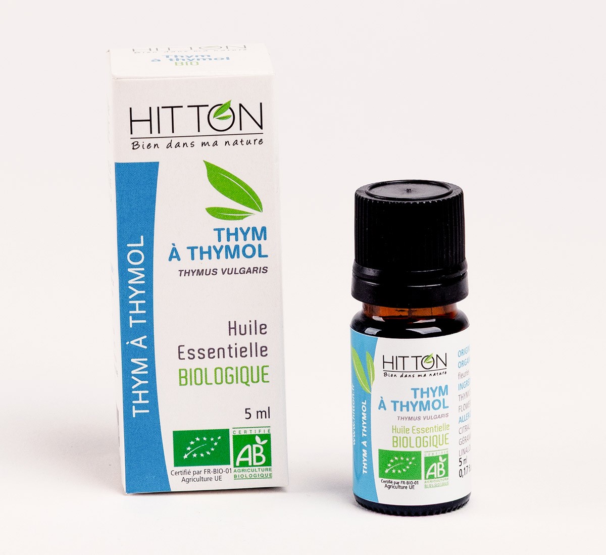 huile essentielle de Thym thymol bio 5 ml