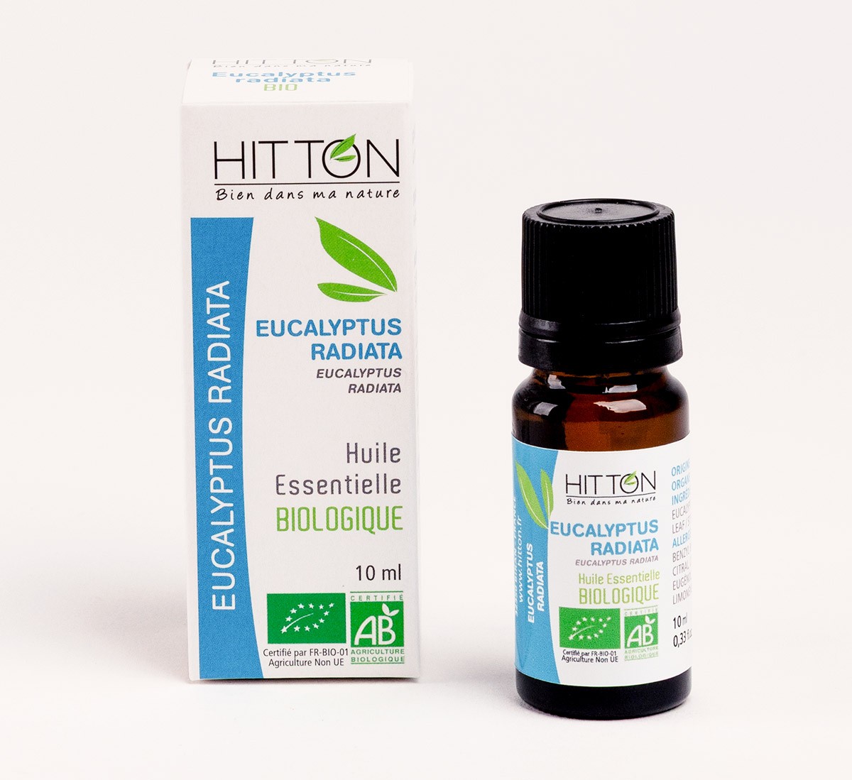 Organic eucalyptus radiata essential oil 10 ml | Hitton