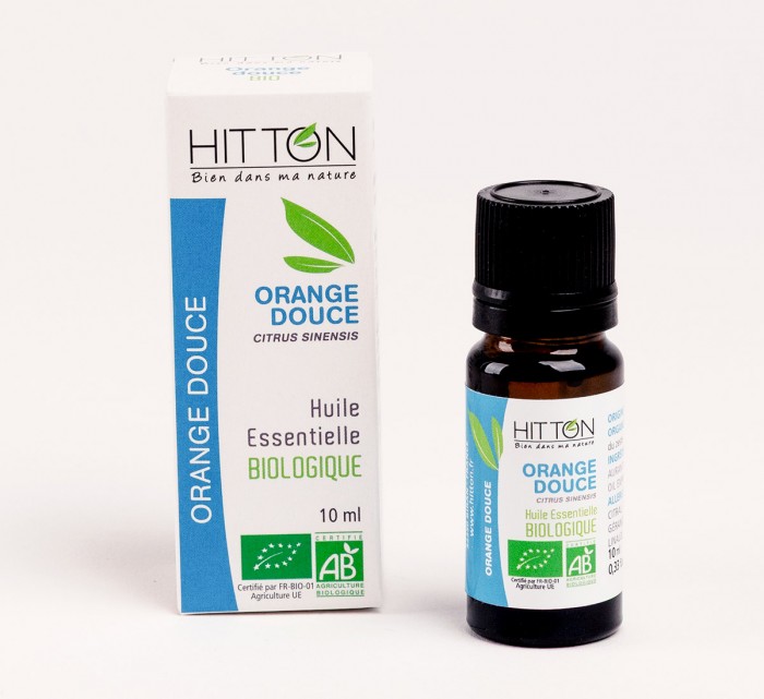 Huile essentielle d'orange douce bio 10 ml