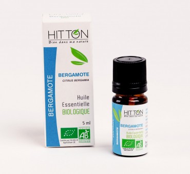 Organic bergamot essential oil 5 ml | Hitton