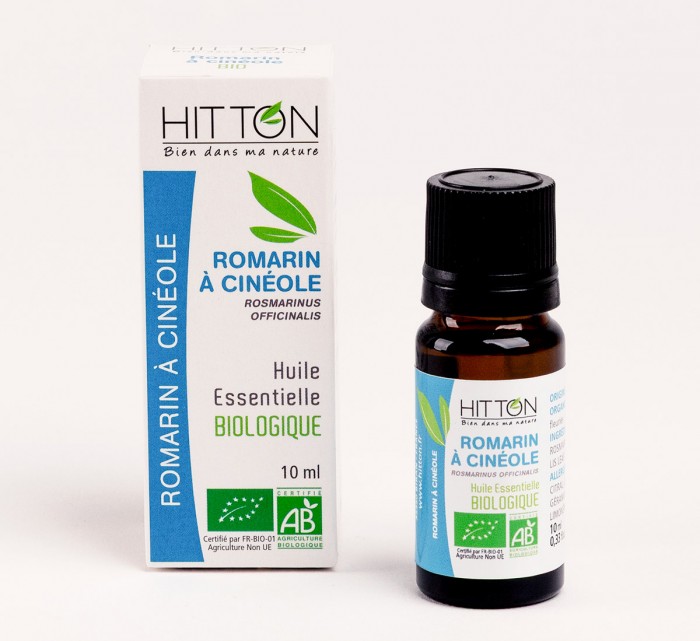 Huile essentielle de romarin à cineole bio 10 ml
