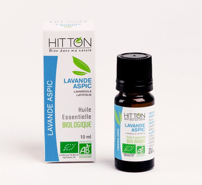 Huile essentielle de lavande aspic bio 10 ml