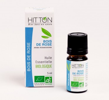 Organic rosewood essential oil 5 ml | Hitton Farm