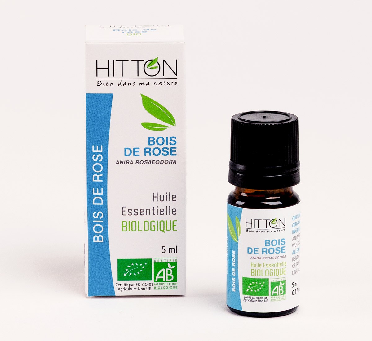 Organic rosewood essential oil 5 ml | Hitton Farm