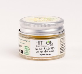 Baume à lèvres bio au lait d'ânesse