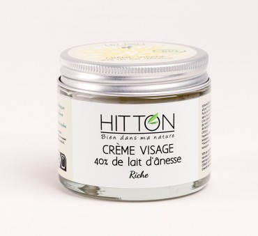 Organic face cream (40% donkey milk) | Hitton Farm