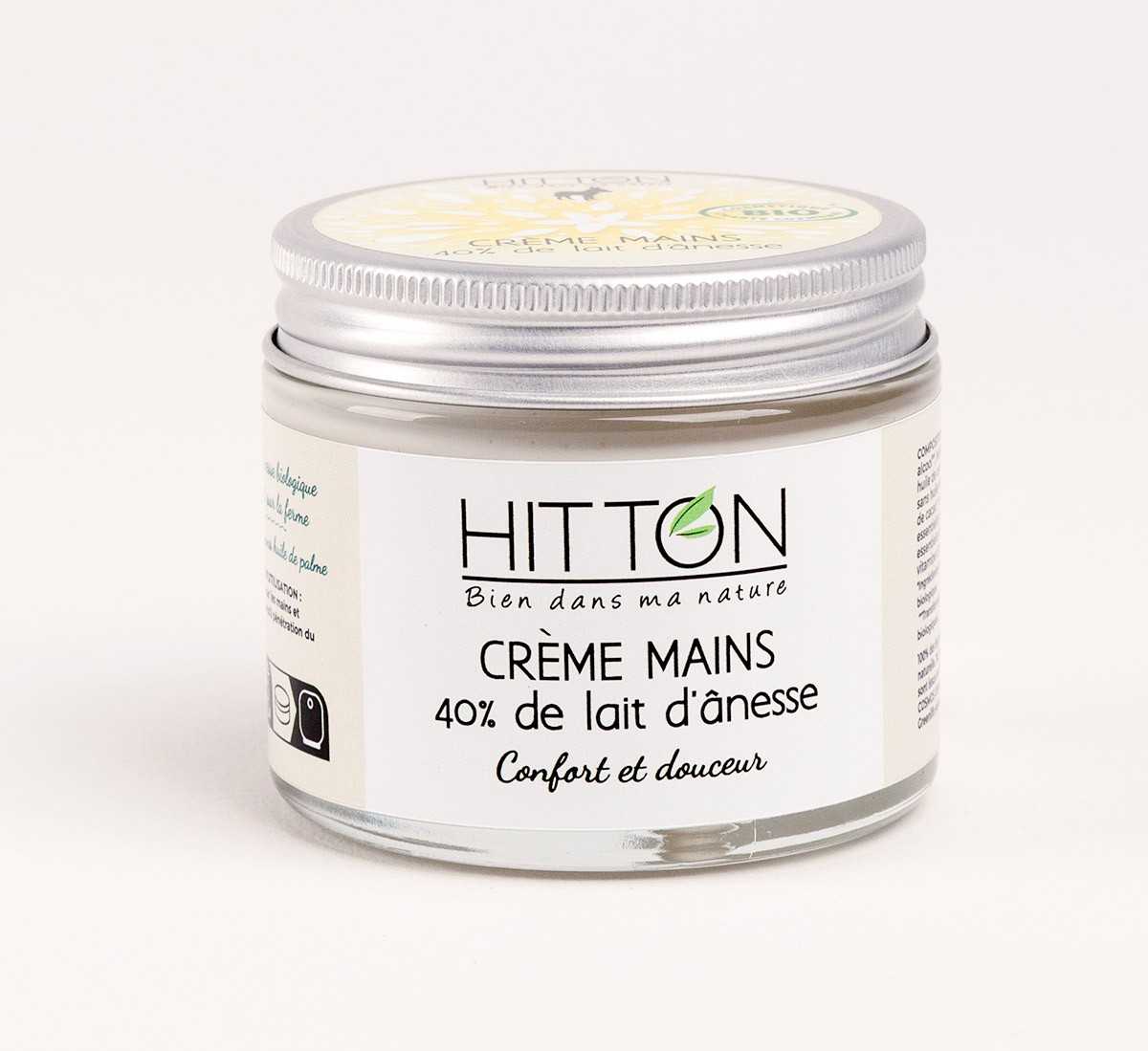 Organic hand cream (40% donkey milk) | Hitton